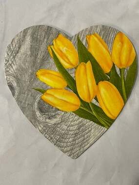 Handmade Tulip Wall Decor